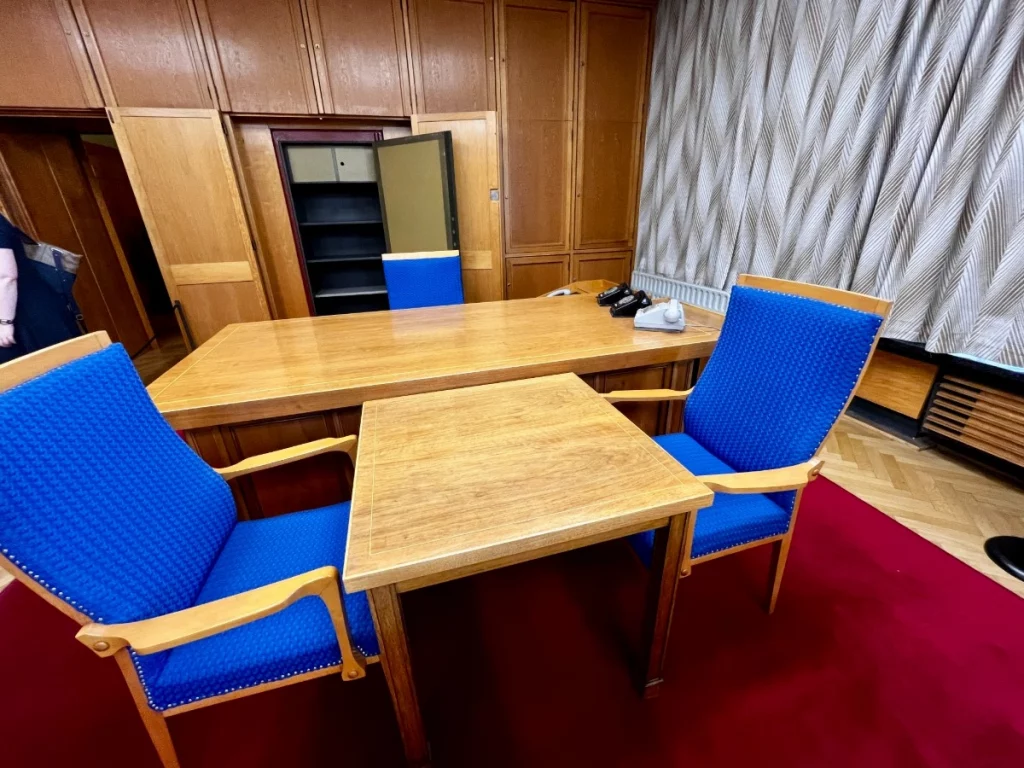 Mielkes Büro im Stasi-Museum Berlin. 